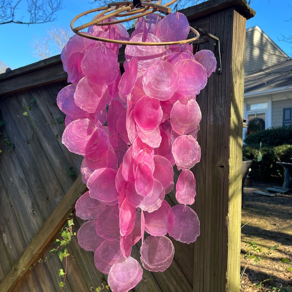 Pink Coral Windchime